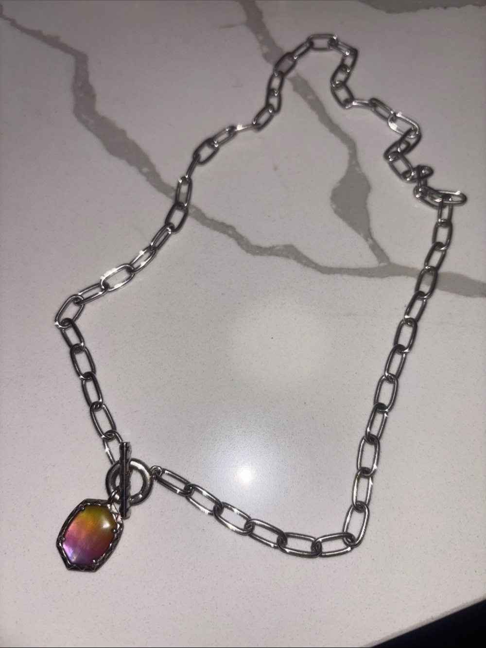 Kendra Scott Necklace with Multicolor Pendant